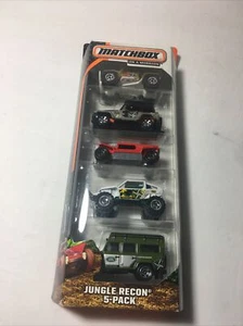 Matchbox On A Mission - Jungle Recon-5 Pack Toy Car Set - Picture 1 of 7
