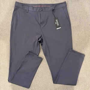 Pantalón Rhone Commuter Ajustado Para Hombre 36x32 Gris (Hierro) Calce Ultra Ajustado Nuevo Con Etiquetas - Imagen 1 de 7