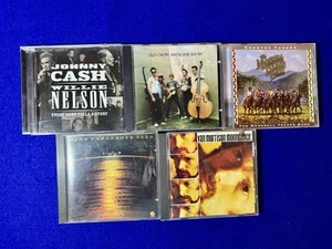 Lot 5 Classic Rock/Country CDs OCMS, Johnny Cash, Marshall Tucker, CCR, Morrison - Picture 1 of 5