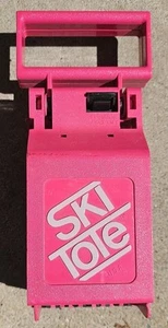 PINK Vintage Ski Pole Tote Locking Transport System - Picture 1 of 12