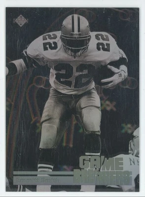 Holograma Upper Deck Game Breakers 1991 Emmitt Smith Cowboys #GB5 A6 arañazos Foto 1 de 2