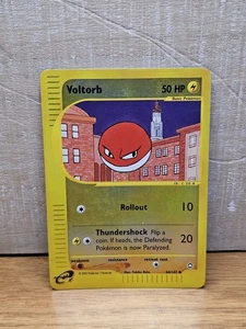 Voltorb 64/147 Aquapolis Reverse Holo Pokémon Karte TCG - Bild 1 von 15