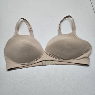 Warners Women Bra 38C Beige T Shirt Wireless Strap Adjustable - Image 1 of 4