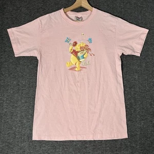 RARE Disney Vintage 90s Winnie the Pooh Single Stitch T-Shirt L - Picture 1 of 12