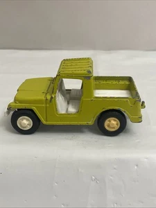 1969 TootsieToy Lime Green Jeep Vintage Diecast Toy Car Made In USA 3.5” - Picture 1 of 9