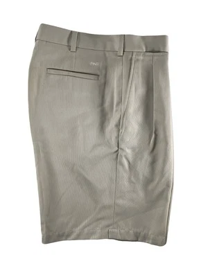 Pantalones Cortos Plisados Caqui Colección Ping Golf 9 en Tiro Medio Informales Para Hombre 36 Usados Foto 1 de 4