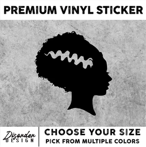 BRIDE OF FRANKENSTEIN [VINYL STICKER]-for WINDOW-LAPTOP-FOLDER-U PICK COLOR/SIZE - Picture 1 of 6
