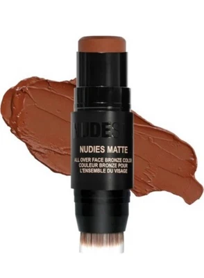 Nudestix DEEP MAPLE Nudies Matte All Over Face Bronze Color NIB - Image 1 of 2