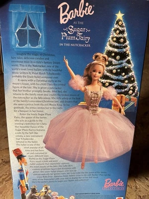 Barbie As The Sugar Plum Fairy In The Nutcracker Edição de Colecionador (Novo Na Caixa) #17056 - Imagem 1 de 2