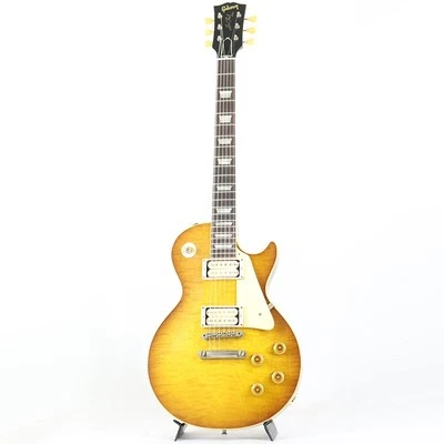 Gibson 1959 Les Paul reedición estándar Golden Poppy Burst ML envejecido ligero: 9 5180 Foto 1 de 4