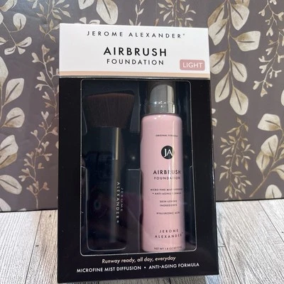 Jerome Alexander Magic Minerals AirBrush Base Cepillo Tono Claro Nuevo Foto 1 de 2