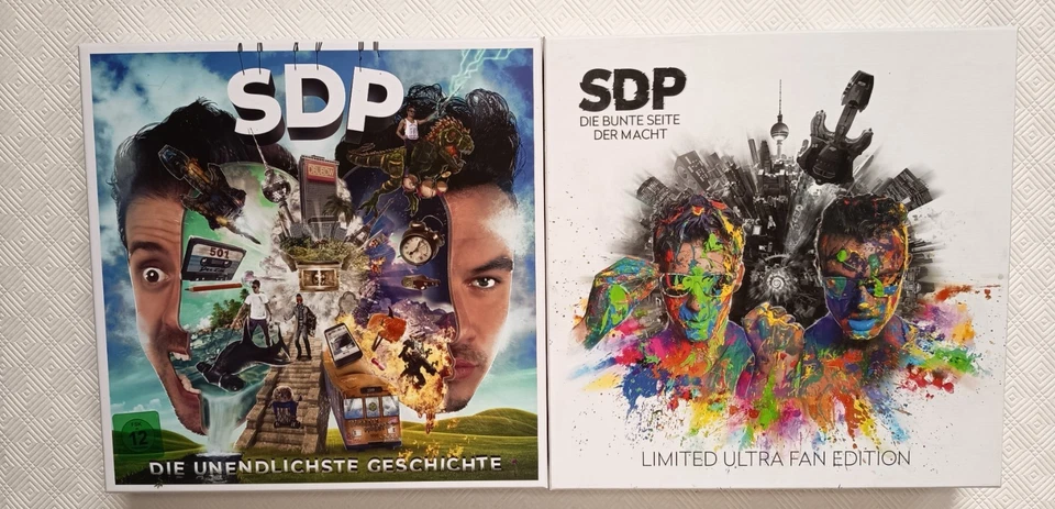 SDP Die Bunte Seite Der Macht / Die unendlichste Geschichte  LIMITED FAN BOXEN - Bild 1 von 4