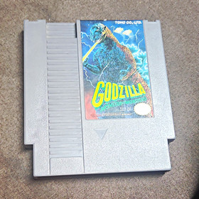 Godzilla: &iexcl;Monstruo de monstruos! Cartucho de juego (Nintendo NES)