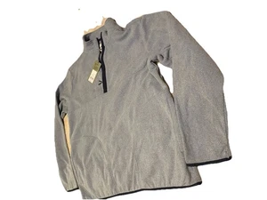 Men's Polar Fleece Half Zip Sweatshirt - Goodfellow & Co Blue - Picture 1 of 10