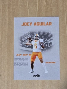 Joey Aguilar 2025 ONIT Athlete Vestige. Tennessee Volunteers - Picture 1 of 2