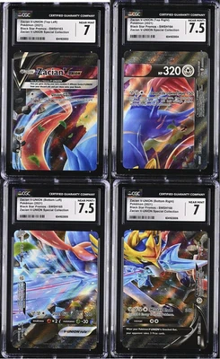 (4 Sequential Slabs) Zacian V-UNION Black Star Promos SWSH CGC Graded - Image 1 of 4