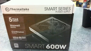Thermaltake Smart Series 600W SLI/CrossFire Continuous Power ATX12V V2.3 PSU - Afbeelding 1 van 2