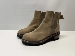 See By Chloe Damen Lug Sole Chelsea Boots Hellbraun Wildleder Gr. 40 / US 10 - Bild 1 von 18