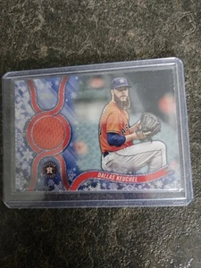 2018 Topps WalMart Holiday Mega Relic Dallas Keuchel Card# R-DK - Picture 1 of 2
