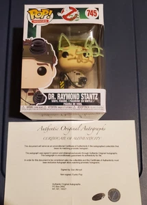 Funko Pop Ray Stantz #745 Dan Aykroyd Signed COA Ghostbusters w/Protector - Picture 1 of 11