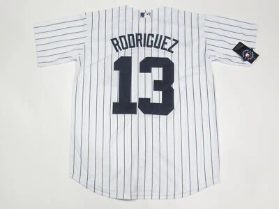 Alex Rodriguez #13 New York Yankees Nike Men's Throwback Player Jersey White - Image 1 of 3