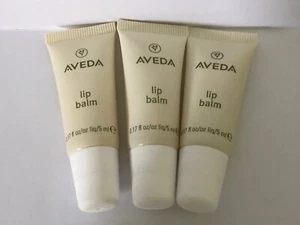 Aveda Lip Balm 3 pack .17 oz  ANA travel size - Picture 1 of 2