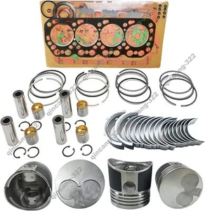K4D Overhaul Rebuild Kit for Mitsubishi Engine Caterpillar MS04M Excavator - Picture 1 of 10