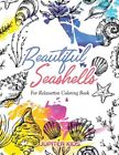 Beautiful Seashells For Relaxation Coloring Book Like New Used Free Shippin