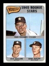 1965 Topps #553 McClure/Coombs/Ratliff Rookie Stars EX/EX+ X2898896