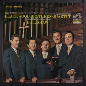 BLACKWOOD BROTHERS QUARTET: present their exciting tenor bill shaw RCA 12" LP - Picture 1 of 2