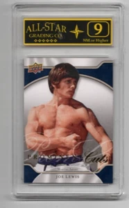 2009 Upper Deck Prominent Cuts Joe Lewis #49 Karate Master graduado All-Star "9" - Imagen 1 de 2