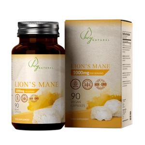Lions Mane | 90 Löwenmähne Kapseln 1000mg Hericium | Made in UK - Bild 1 von 18