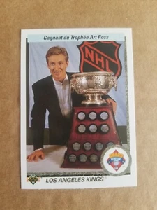 1990-91 Upper Deck Wayne Gretzky Card #205 - French - Picture 1 of 2