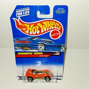 Hot Wheels 1998 First Editions Cat-A-Pult Orange Car Collector #978 - New