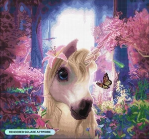 Diamond Art Club (DAC)  SPARKLE the UNICORN Square Kit NEW - Picture 1 of 3