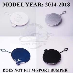 Cubierta de gancho de remolque de parachoques delantero para BMW Serie 2 F45 F46 SE 2014-2018 elige el color - Imagen 1 de 36