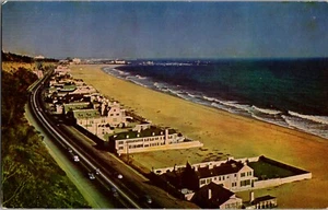 Postkarte mit Blick auf Santa Monica Beach Kalifornien - Bild 1 von 2