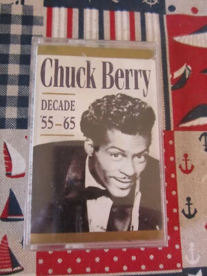 CHUCK BERRY DECADE 55 - 65 PRISM 1988 AUDIO CASSETTE ALBUM - Image 1 of 4