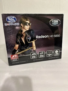 SAPPHIRE/AMD RADEON HD 5850/1GB GRAPHIC CARD - Picture 1 of 10