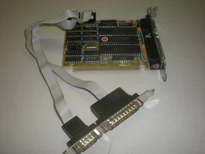 GoldStar GM16C450 Multi I/O Card - Removed from a 486-33 Industrial Computer - Picture 1 of 4