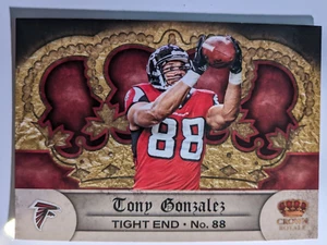 2012 Panini Football Crown Royale #89 Tony Gonzalez - Picture 1 of 3