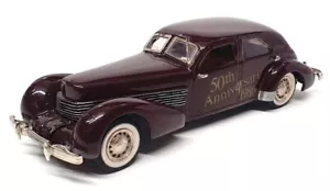 Minimarque 43 1/43 Scale US10A - 1936 Cord Winchester 50th Anniversary - Maroon - Picture 1 of 5