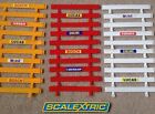 Scalextric 30 Armco Crash Barriers  10 X Red 10 X Yellow 10 X White - C274