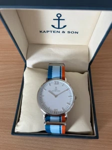 Tolle Armbanduhr / Uhr Kapten & Son unbenutzt - Bild 1 von 3