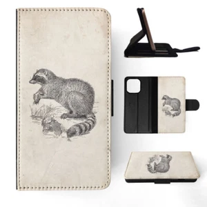 FLIP CASE FOR APPLE IPHONE|RACCOON - Imagen 1 de 193
