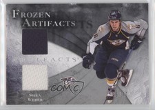 2010-11 Upper Deck Artifacts Frozen Jersey Silver /50 Shea Weber #FA-SW