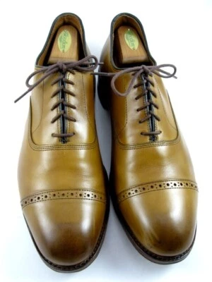 Allen Edmonds "FIFTH AVENUE" Hombre Cuero Puntera Oxfords 12 D Nogal (537N) Foto 1 de 4