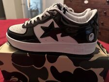 bapesta shoes size 10 Patent