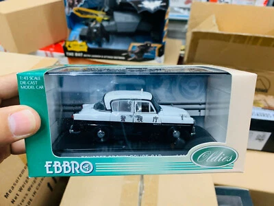Coche modelo fundido a presión Ebbro 1:43 Toyopet Crown coche de policía nuevo en caja original Foto 1 de 3