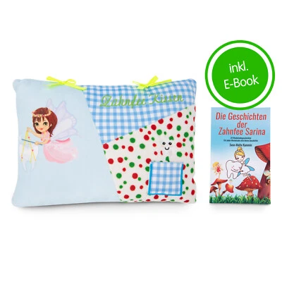 ZWEN Zahnfee Kissen, Zahnfee Geschenke, Geschenke von der Zahnfee, Geschenk Zahn